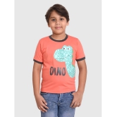 Neo Garments - Orange Cotton Boys T-Shirt ( Pack of 1 ) - None