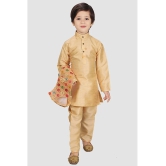 Arshia Fashions - Gold Cotton Blend Boys ( Pack of 1 ) - None