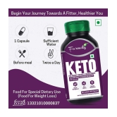 Farmity Keto Advanced Weight Loss Supplement With CLA 800Mg - 60 Capsules | Supports Metabolic Rate, Ketosis