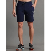 JILZ Navy Polyester Mens Shorts ( Pack of 1 ) - None