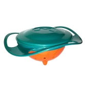 Gyro Bowl Pack Of_3 Non Spill Feeding Toddler Gyro Bowl 360 Degree Rotating Dish (Color: Assorted) PID37280