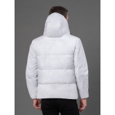 RedTape Hooded Jacket for Men | Padded & Detachable Hood | Enhanced Comfort