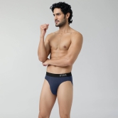 Pace Cotton Rib Briefs Estate Blue XXL