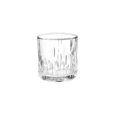 Treo Steps 330 ML Whisky Tumbler | Transparent | Set of 6 Pcs