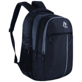 mikebags 37 Ltrs Black Polyester College Bag - Black