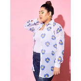 FUNDAY FASHION Women Floral Print Oversized Casual Shirt