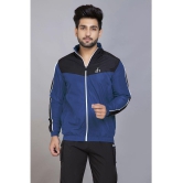 Devhim - Blue Polyester Regular Fit Men''s Windcheater Jacket ( Pack of 1 ) - None