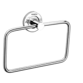 ANMEX Rectangle Stainless Steel Towel Ring for Bathroom/Wash Basin/Napkin-Towel Hanger/Bathroom Accessories