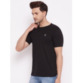 Lycos - Cotton Blend Regular Fit Black Men's T-Shirt ( Pack of 2 ) - None