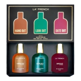 LA FRENCH - Date Night Perfume Gift Set 3x30ml Eau De Parfum (EDP) For Unisex 30ml ( Pack of 1 )