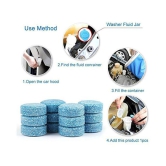 HOMETALES - Car Accessories in 10PCS/1 Set Car Wiper Detergent Effervescent Washer Windshield Glass Cleaning Tablets for car accessories