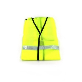 7437 Green Safety Jacket For Having protection against accidents usually in construction area's.