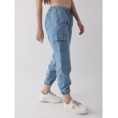 DKGF Fashion - Light Blue Denim Regular Fit Women''s Jeans ( Pack of 1 ) - None