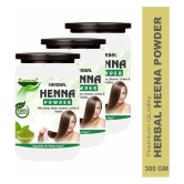 rawmest Henna For Healthy & Shiny Hair Herbal Henna 300 g Pack of 3