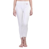 Vimal White Cotton Blend Bottomwear - 44