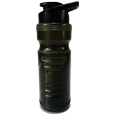 TINUMS Plastic Black 750 mL Sipper,Shaker,Bottle ( Pack of 1 ) - Black