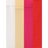 GREENWICH WHITE,BEIGE,FUCHSIA and RED GIRLS CAPRI LEGGINGS - PACK OF 4 - None