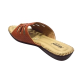 Ajanta -  Tan Womens Flats - None