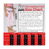 2K KIDS Capri Leggings For Girls |All Over Printed |Viscose Blend  (Red Heart::Butterfly,13 Years - 14 Years) - Pack Of 2 (2KGLCVAOP_2C_RH_BF_1314Y) - None