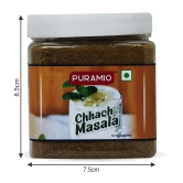 Puramio Butter Milk (Chhach) Masala - Premium Home Made [Real Indian Masala), 100% Natural, 125 gm