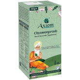 Axiom Royal Ayurvedic Chyawanprash 250gm | 2X Immunity | Made With Deshi Cow Ghee(A2 Ghee), Kashmiri Saffron & Wild Natural Honey | WHO GMP, GLP Certified Product | No Artificial Colour & Fl