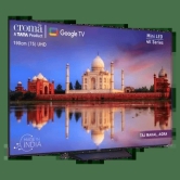 Croma 75 inch 4K Ultra HD Mini LED Google TV with Dolby Vision IQ and Dolby Atmos