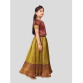 Aarika Maroon Brocade Girls Lehenga Choli Set ( Pack of 1 ) - None