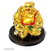 SHRI SHAKTI Handicraft Resin Buddha Idol 8 x 7 cms Pack of 1