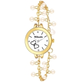 Mikado - Gold Stainless Steel Analog Womens Watch