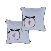 Hugs'n'Rugs Cotton White Cushion Covers Pack of 2 (40 x 40 cm ) 16 x 16 - White