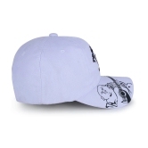 Zacharias White Cotton Mens Cap ( Pack of 1 ) - White