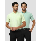 DESHBANDHU DBK - Multicolor Cotton Regular Fit Mens Casual Shirt ( Pack of 2 ) - None