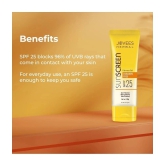 Jovees Herbal Fairness Gel Sunscreen SPF 25|Oily & Combination Skin 100g (Pack of 2)