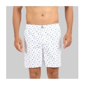 White Cotton Mens Boxer- ( Pack of 1 ) - None