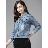 Aarika - Denim Blue Denim Jacket - None