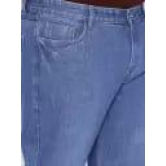 Men Regular Mid Rise Blue Jeans