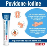 Cidadin 10g | Antiseptic, Anti Microbial Medicated Cream for Cuts, Scratches, Burns & Wounds | Clinically Proven & Worldwide Accepted Povidone-Iodine Formula | Essential First Aid Ointment (Copy)