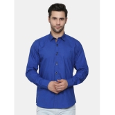 liferoads - Blue 100% Cotton Regular Fit Mens Casual Shirt ( Pack of 1 ) - None