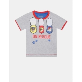 Colt - Grey Cotton Blend Boys T-Shirt ( Pack of 1 ) - None