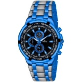 Swisstyle Blue Metal Analog Mens Watch