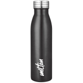 Milton - BREEZE 750,METALLIC BLACK Black Water Bottle 730 mL ( Set of 1 ) - Black