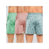 Supersquad Pack of 3 Cotton Mens Boxer- ( Assorted 1 ) - None