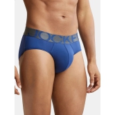 Jockey IC27 Men Tactel Microfiber Elastane Solid Brief with Moisture Move Properties - Royal Blue - None