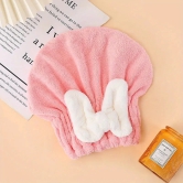 PrimeChoice Dry Magic Hair Turban Towel-Pink