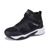 Bersache Sports Shoes Black Mens Sports Running Shoes - None