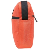 MIKE 5 Ltrs Orange Polyester College Bag - Orange