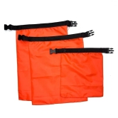 Waterproof Dry Sack Ultralight Set of 3: (1L, 1.5L, 2L) Keep Your Gear Organized and Protected on Any Adventure (Colour - Orange) by Total Sporting And Fitness Solutions Pvt Ltd