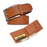 Loopa - PU Mens Belts Wallets Set ( Pack of 1 ) - None