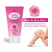 VI-JOHN Feather Touch Rose & Aloe Hair Removal Cream for Normal Skin 40g Each ( 400g) -Pack of 10