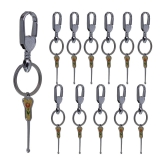 JMALL Metal Keychain Set ( Pack of 12 )